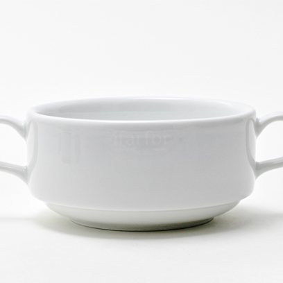 Чашка бульонная Белый Практик
