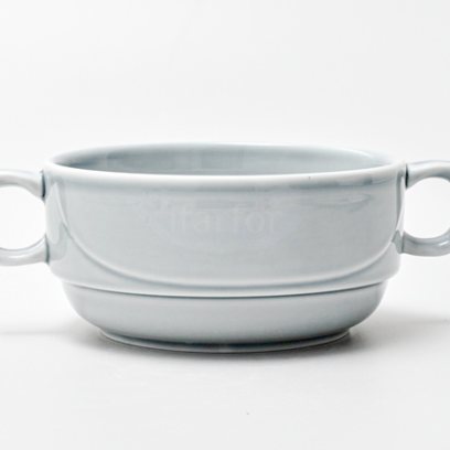 Чашка бульонная Акварель (светло-серый) Принц