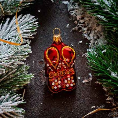Елочная игрушка Черевички Ночь перед Рождеством