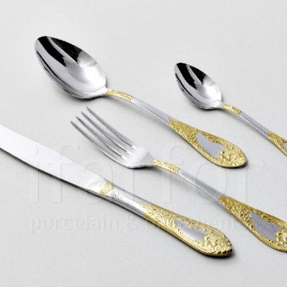 Набор столовых приборов в деревянной шкатулке С декоративным покрытием 12/48 Императорский