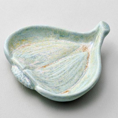 Тарелочка для закусок Чеснок (голубая) Чеснок