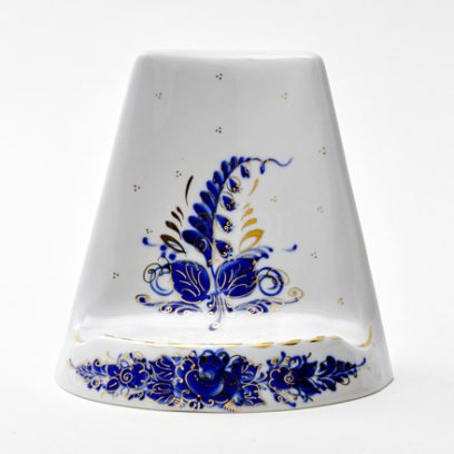 Подставка для тарелок Гжель золото