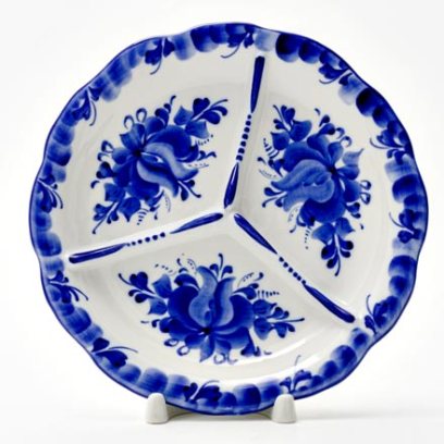 Менажница Гжель