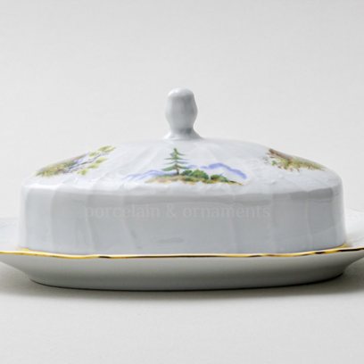 Масленка и крышка Бернадотт Охота Бернадотт