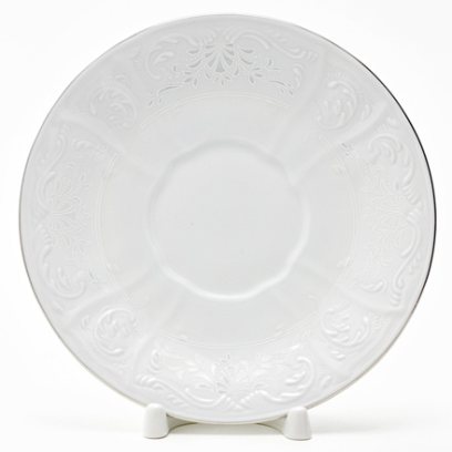 Блюдце чайное Бернадотт Платиновый узор Бернадотт