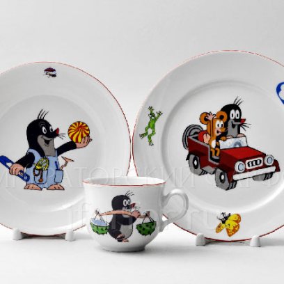 Комплект детский в подарочной коробке Крот и машинка 2 1/3 THUN