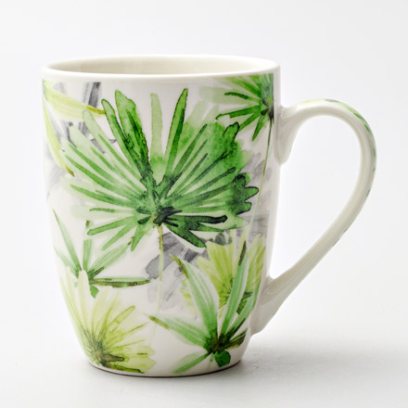 Кружка Акварельные листья 3 Royal Classics