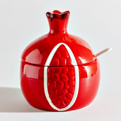 Банка для сыпучих продуктов с ложкой Гранат 1/2 Repast