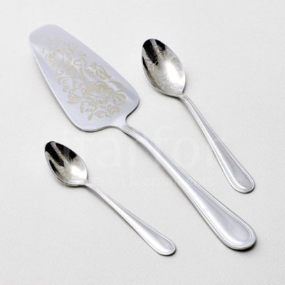 Набор столовых приборов чайно-кофейный Художественная роспись 6/13 Рапсодия