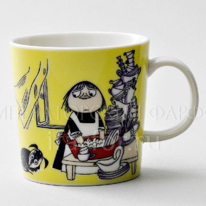 Кружка Мииса (желтая) Arabia MOOMIN