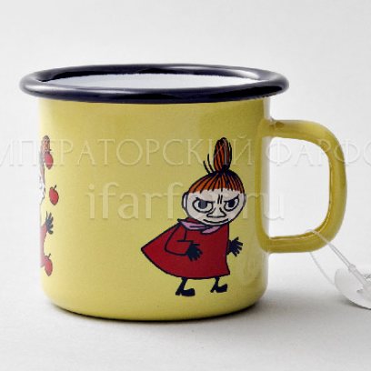 Кружка Retro Малышка Мю (желтая) Muurla