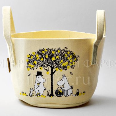 Корзина для хранения Яблоки Arabia MOOMIN