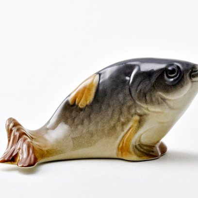 Скульптура Вобла малая коричневая