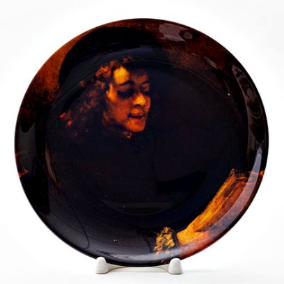 Декоративная тарелка Портрет Титуса, читающего книгу