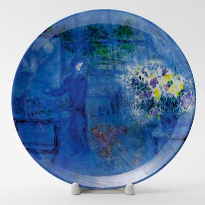 Декоративная тарелка Художник