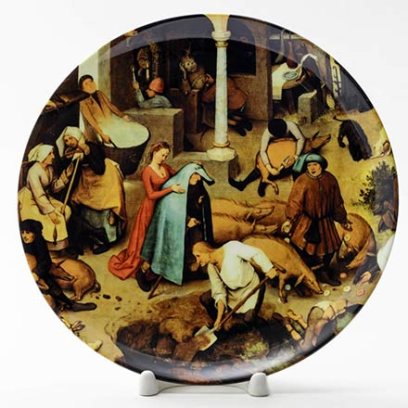 Декоративная тарелка Нидерландские пословицы 5