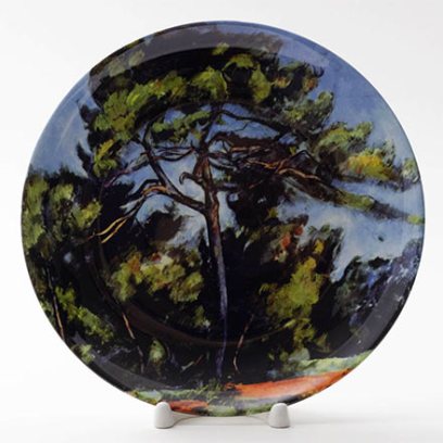 Декоративная тарелка Большая сосна
