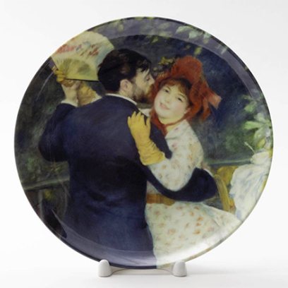 Декоративная тарелка Деревенский танец