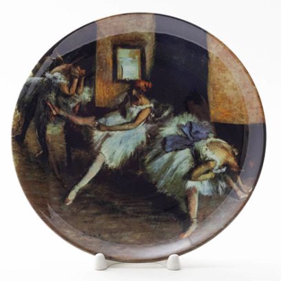 Декоративная тарелка Перед балетом