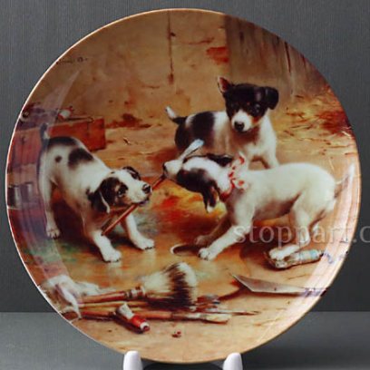 Декоративная тарелка Шалунишки