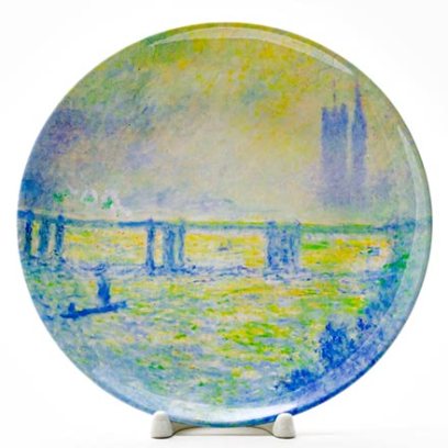 Декоративная тарелка Мост Чаринг-Кросс