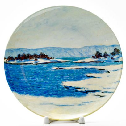 Декоративная тарелка Пейзаж