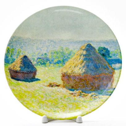 Декоративная тарелка Стога