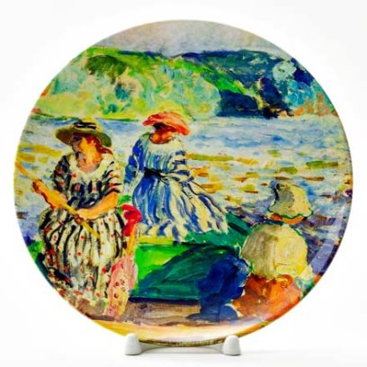 Декоративная тарелка Рыболовная экспедиция