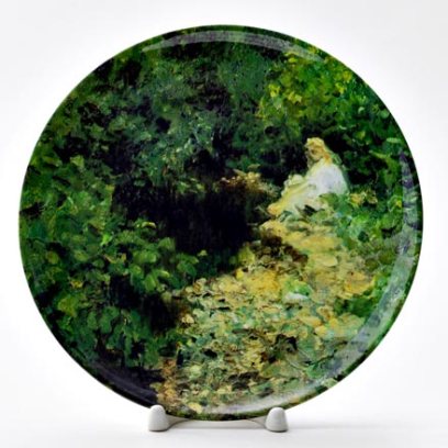 Декоративная тарелка Ручей