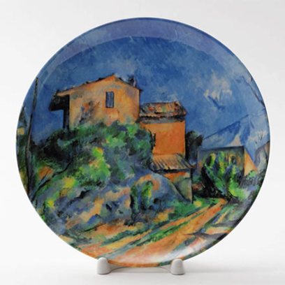 Декоративная тарелка Дом Марии по дороге в Chateau Noir