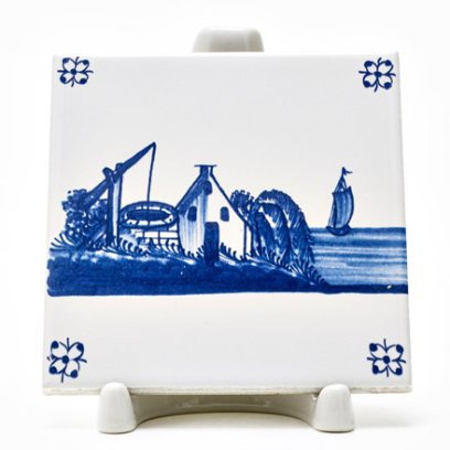 Изразец Голландский. Колодец