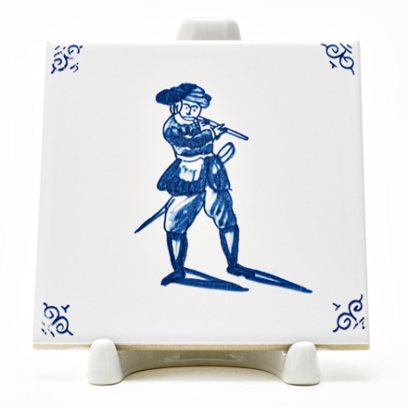 Изразец Голландский. Ландскнехт