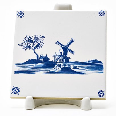 Изразец Голландский. Мельница 12