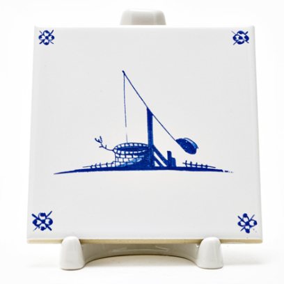 Изразец Голландский. Колодец 2