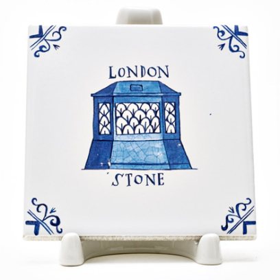 Изразец Голландский. Лондонский камень