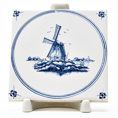 Изразец Голландский. Мельница 20