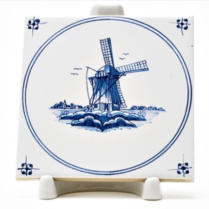 Изразец Голландский. Мельница 25