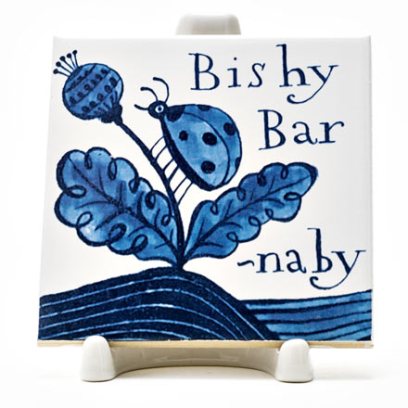 Изразец Голландский. Божья коровка