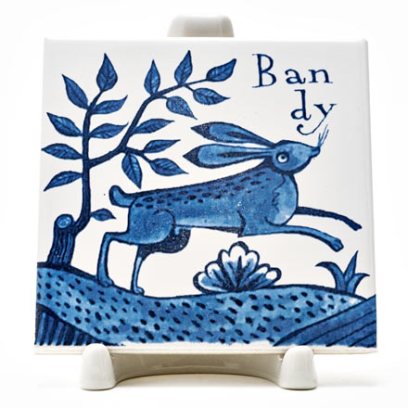 Изразец Голландский. Заяц Bandy