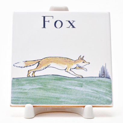 Изразец Голландский. Лисица