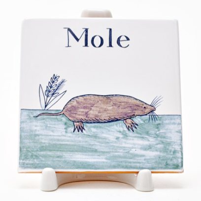 Изразец Голландский. Крот