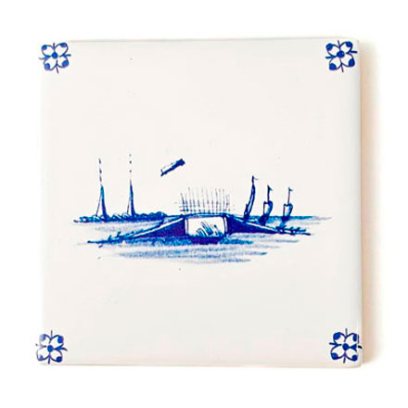 Изразец Голландский. Гавань