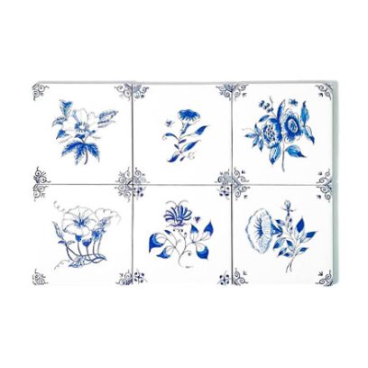 Набор изразцов Голландский. Цветочный вальс 1