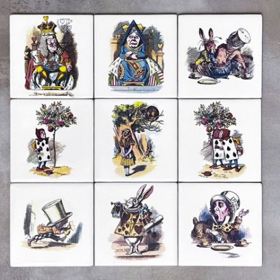 Набор изразцов Безумное чаепитие