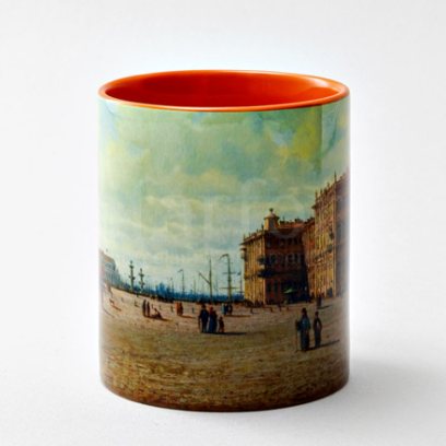 Кружка Вид на дворцовую площадь. С.Петербург Стандартная