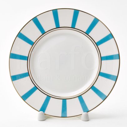 Блюдце чайное второй сорт Алиса бирюзовый 1 Прима