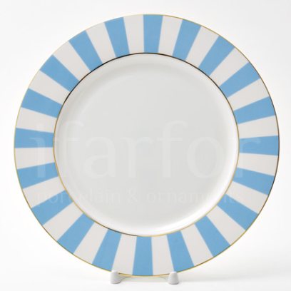 Тарелка мелкая второй сорт Алиса лазурный 1 Прима
