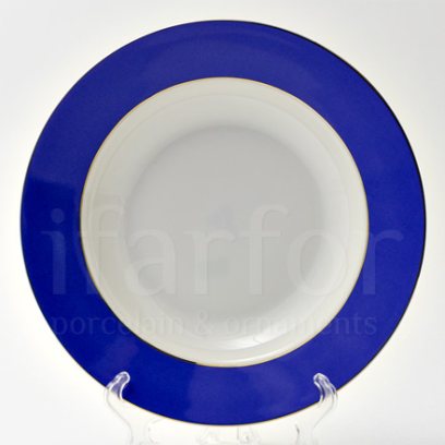 Тарелка глубокая второй сорт Алиса фиолетовый 4 Прима