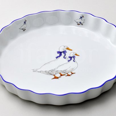 Форма для запекания круглая Гуси Круглая