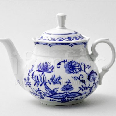 Чайник заварочный Луковичный узор. Синий лук Натали